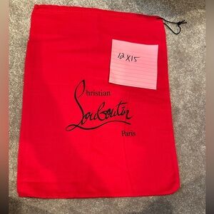 COPY - Authentic Christian Louboutin Dust Bags